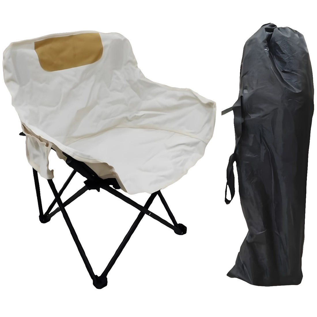 Foldable Camping Chair with Carry Bag | Portable, Lightweight & Strong Frame