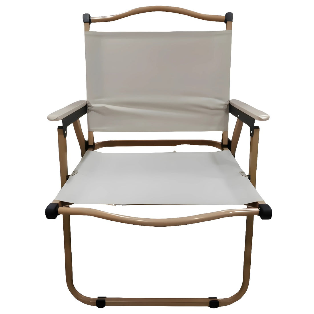 Premium Foldable Chair with Backrest & Armrest (Beige & Black Colors)– Ideal for Elders & Daily Use