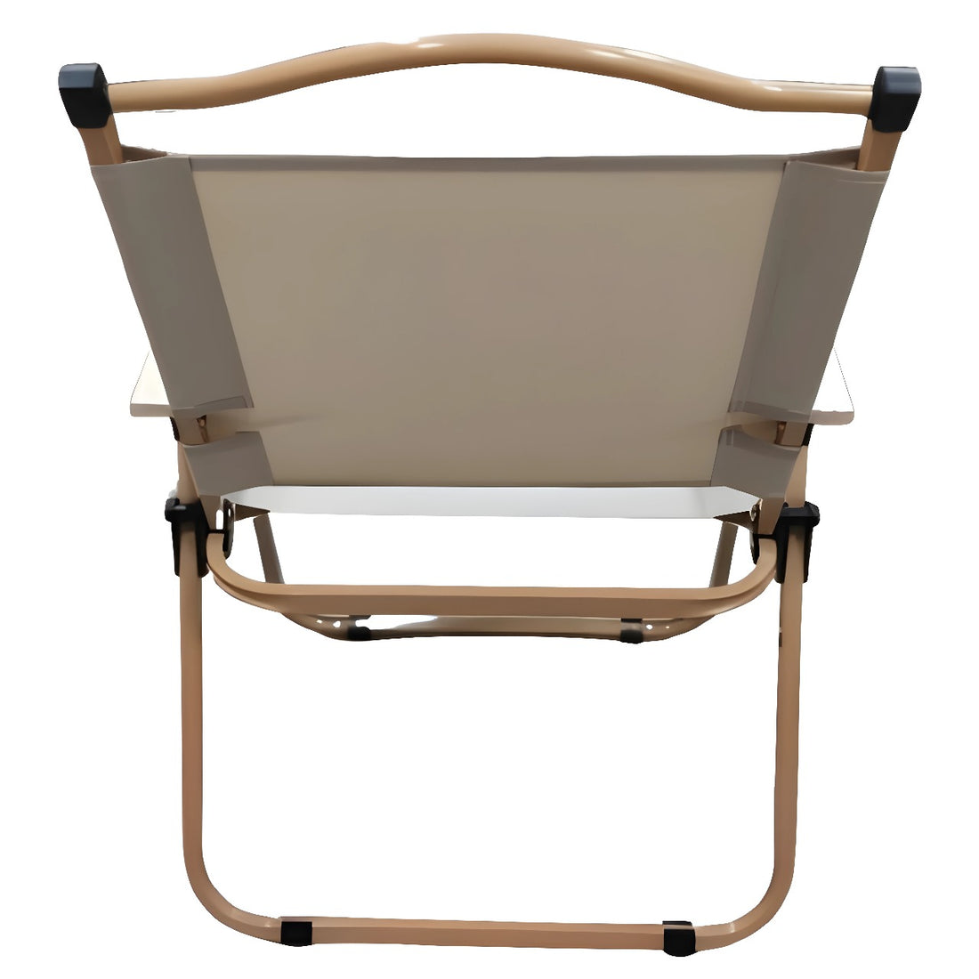Premium Foldable Chair with Backrest & Armrest (Beige & Black Colors)– Ideal for Elders & Daily Use